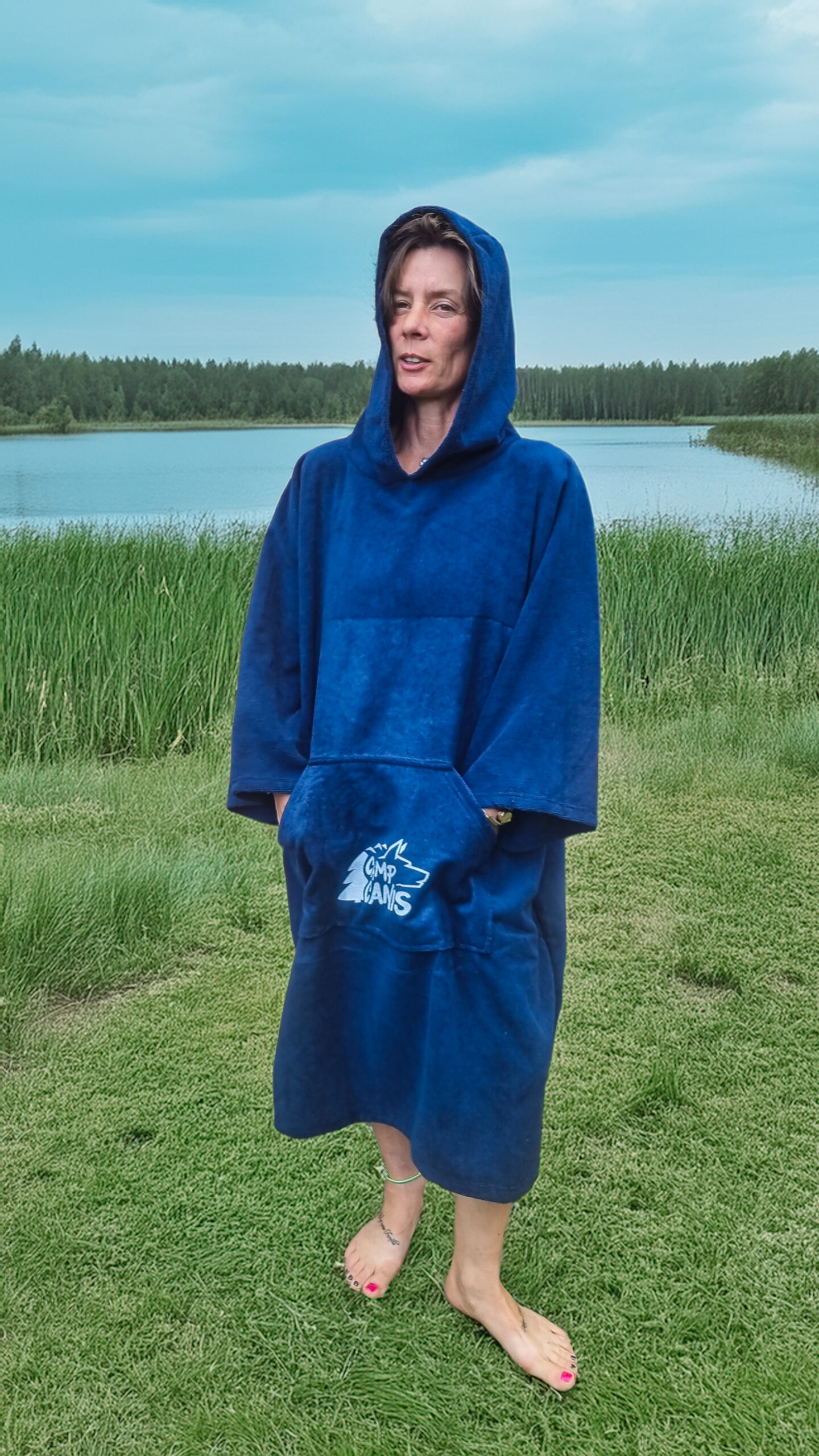 Badeponcho unisex – Bild 3